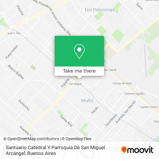 Santuario Catedral Y Parroquia De San Miguel Arcángel map