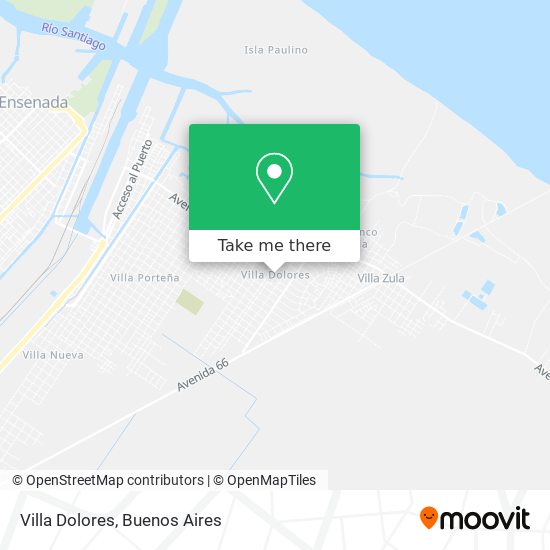 Villa Dolores map