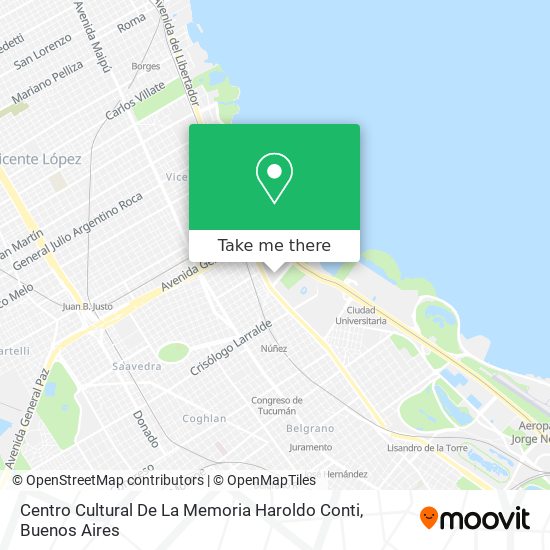 Centro Cultural De La Memoria Haroldo Conti map