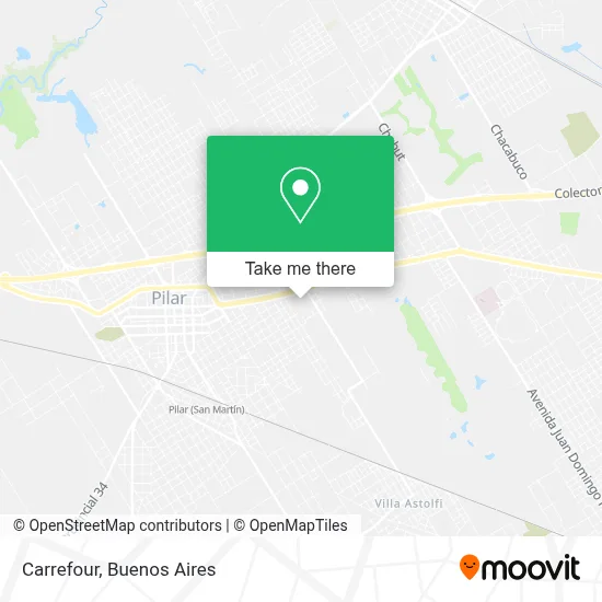 Carrefour map