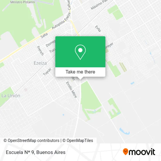 Escuela N* 9 map