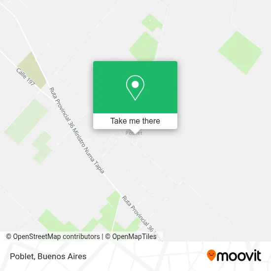 Poblet map