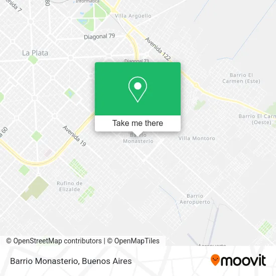 Mapa de Barrio Monasterio