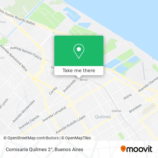 Comisaría Quilmes 2° map