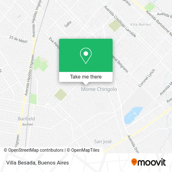 Mapa de Villa Besada