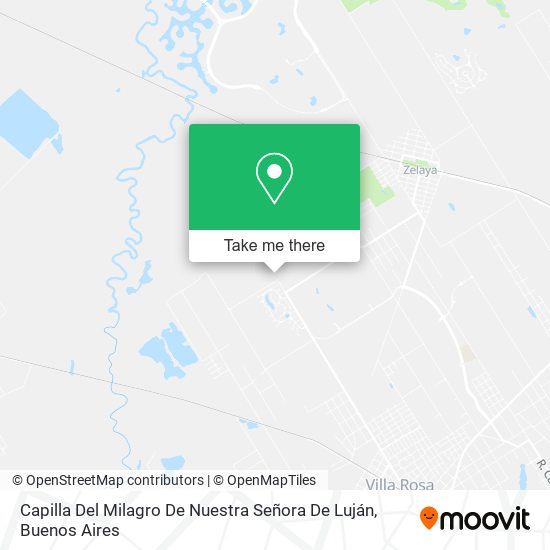 Capilla Del Milagro De Nuestra Señora De Luján map