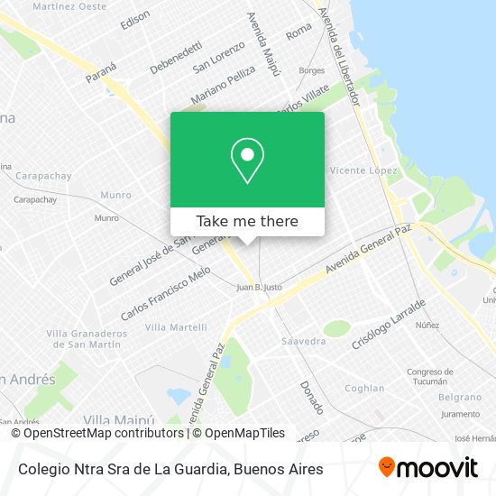Colegio Ntra Sra de La Guardia map