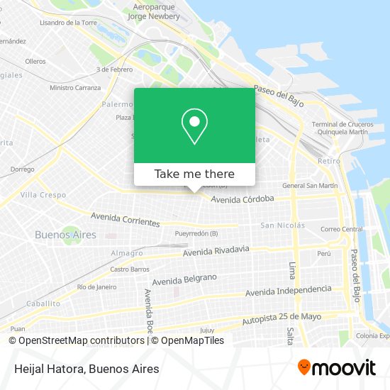 Mapa de Heijal Hatora