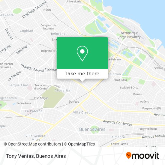 Tony Ventas map