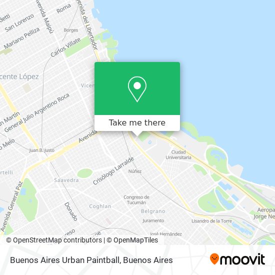 Buenos Aires Urban Paintball map