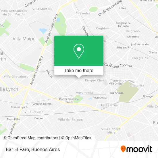 Bar El Faro map