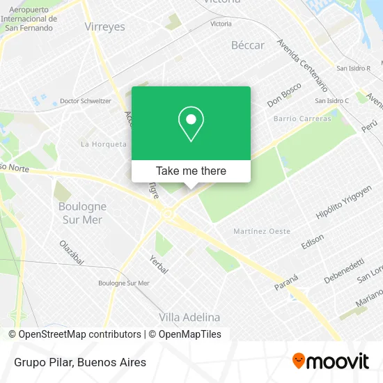 Mapa de Grupo Pilar