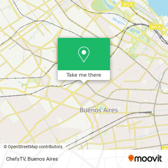 ChefsTV map