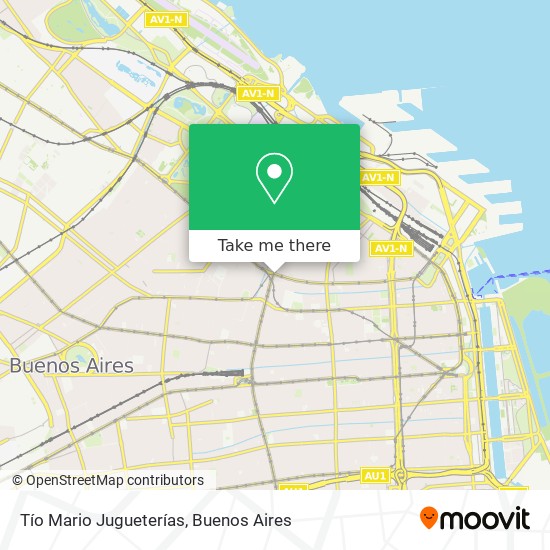 Tío Mario Jugueterías map