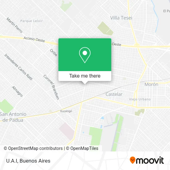 U.A.I map