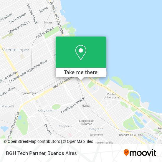 BGH Tech Partner map