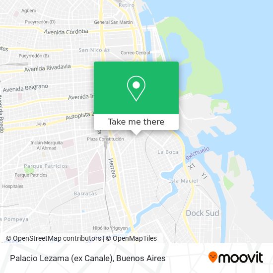 Palacio Lezama (ex Canale) map