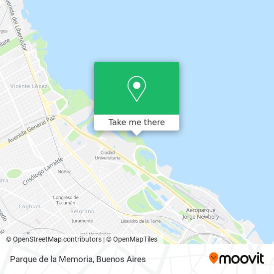 Parque de la Memoria map