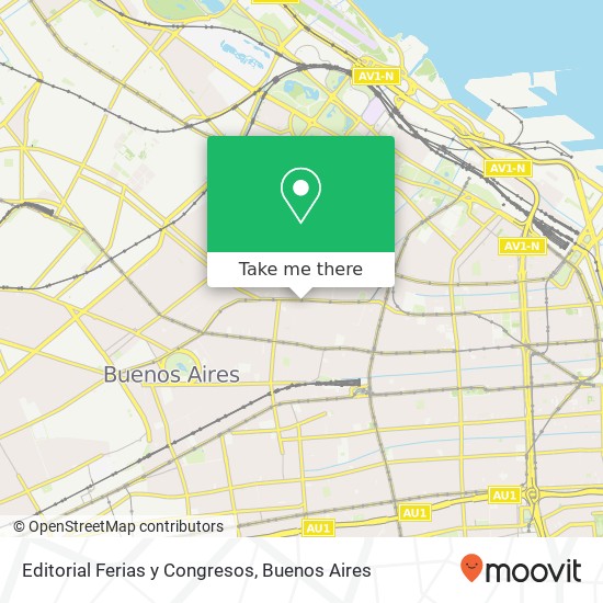 Editorial Ferias y Congresos map