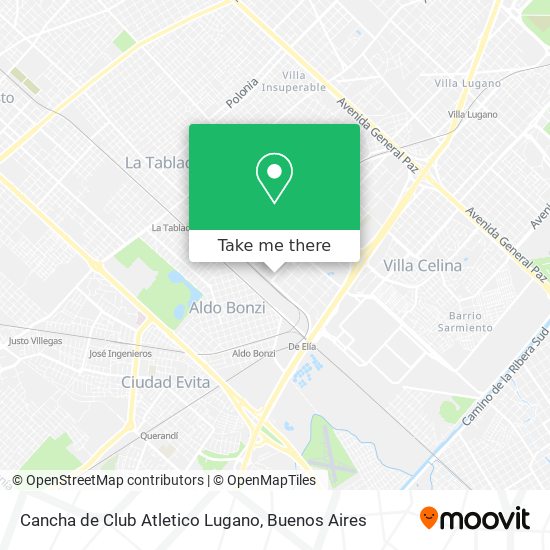 Cancha de Club Atletico Lugano map