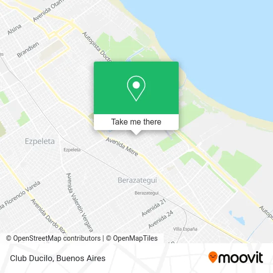 Club Ducilo map