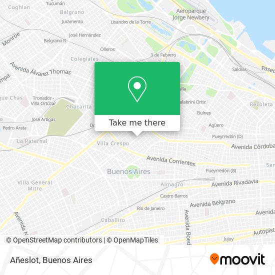 Mapa de Añeslot