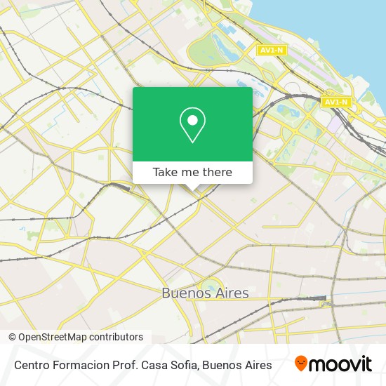 Centro Formacion Prof. Casa Sofia map