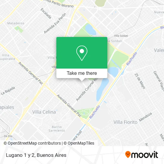 Mapa de Lugano 1 y 2