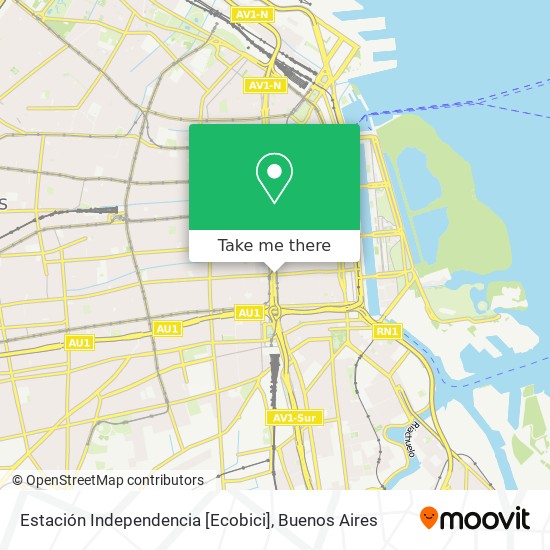 Estación Independencia [Ecobici] map
