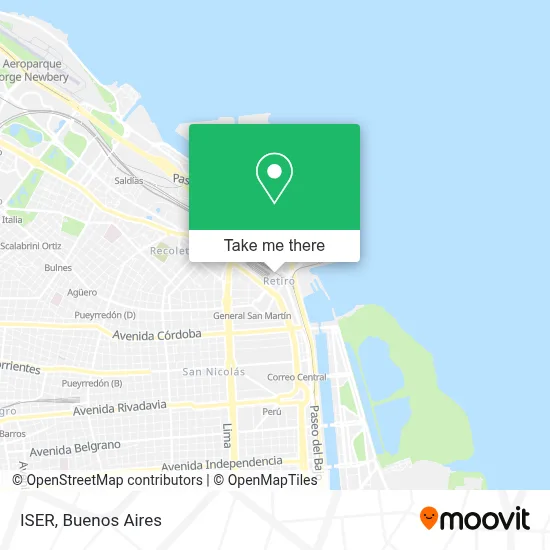 ISER map