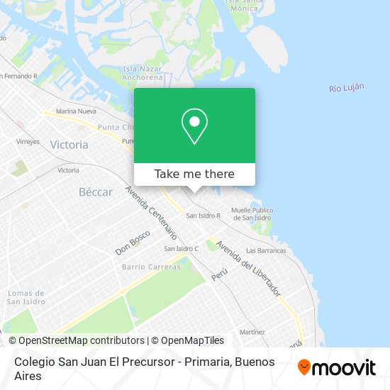 Colegio San Juan El Precursor - Primaria map