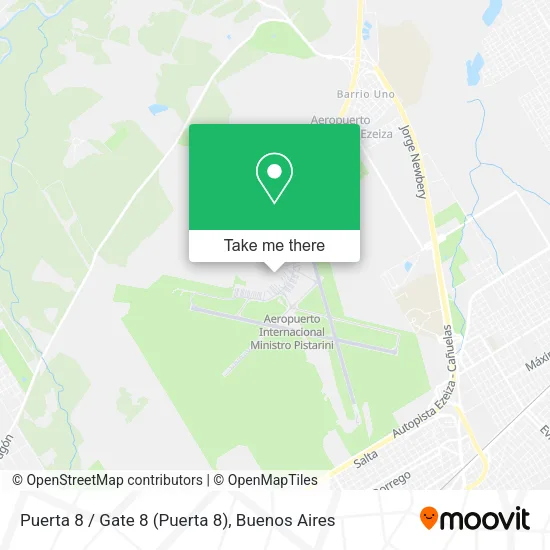 Mapa de Puerta 8 / Gate 8