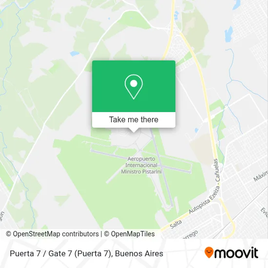 Puerta 7 / Gate 7 map