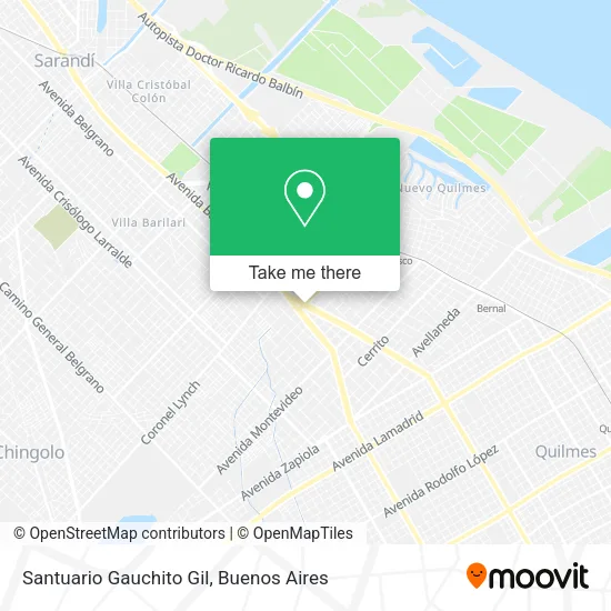 Santuario  Gauchito Gil map