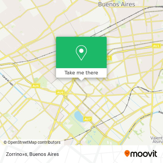 Zorrino»s map