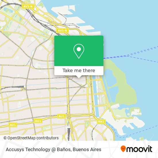 Accusys Technology @ Baños map