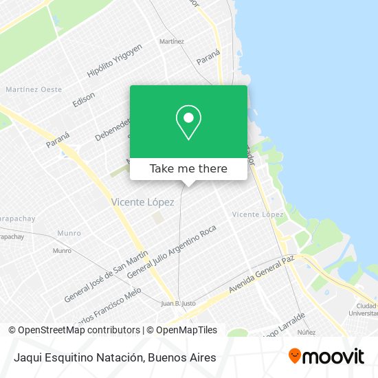 Jaqui Esquitino Natación map