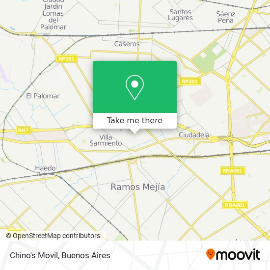 Chino's Movil map