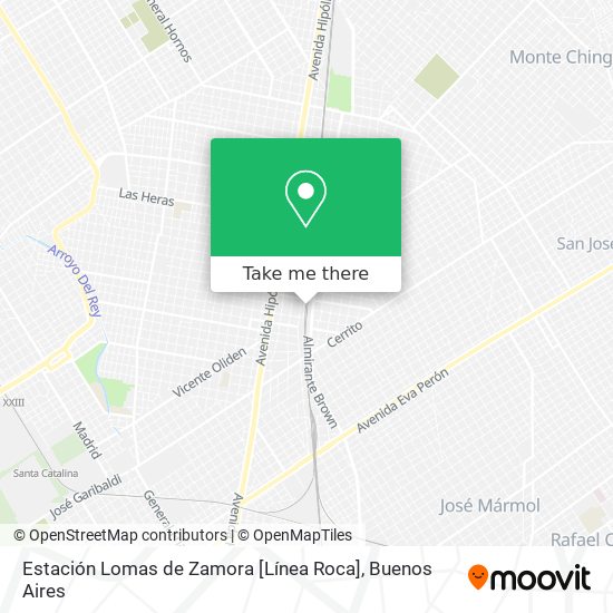 Estación Lomas de Zamora [Línea Roca] map