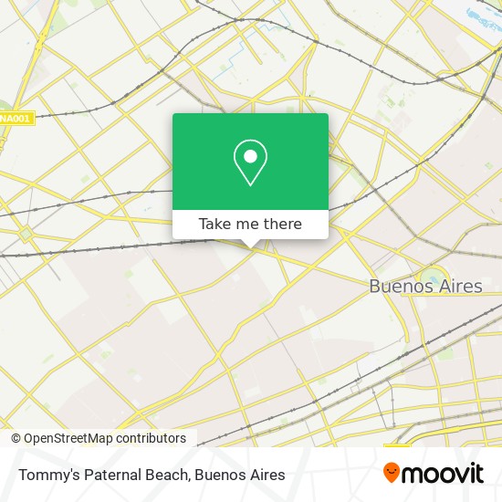 Tommy's Paternal Beach map