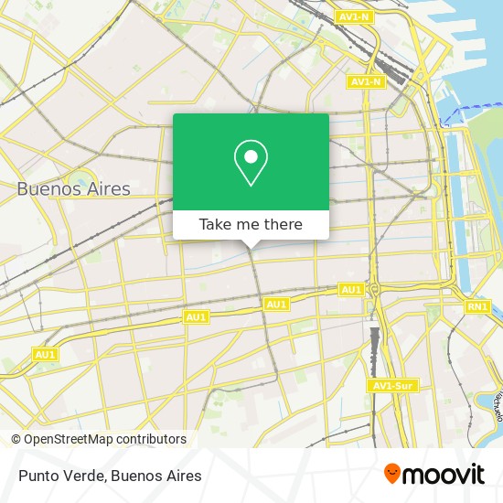 Punto Verde map