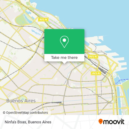 Ninfa's Bsas map