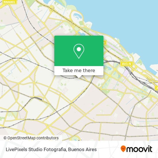 LivePixels Studio Fotografia map