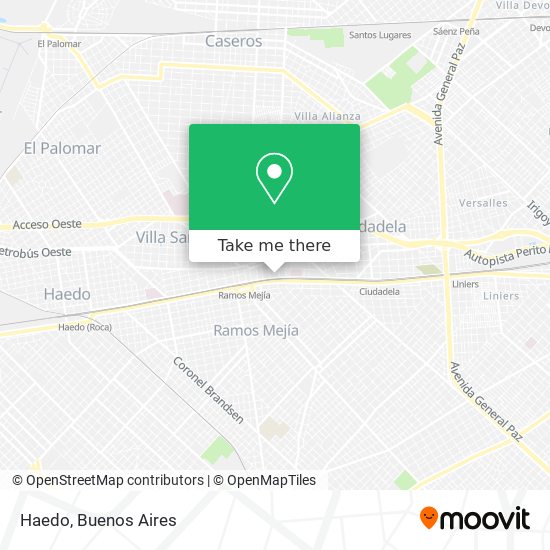 Haedo map