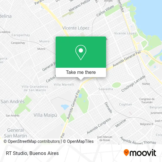 Mapa de RT Studio