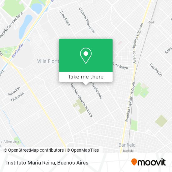 Mapa de Instituto Maria Reina
