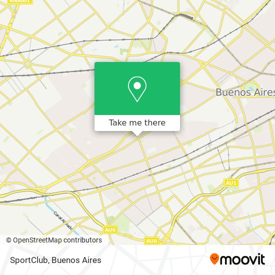 Mapa de SportClub