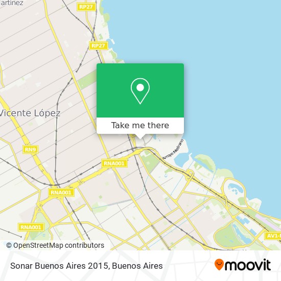 Sonar Buenos Aires 2015 map