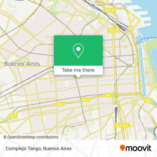 Complejo Tango map