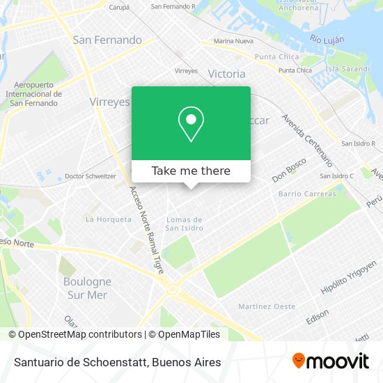 Santuario de Schoenstatt map
